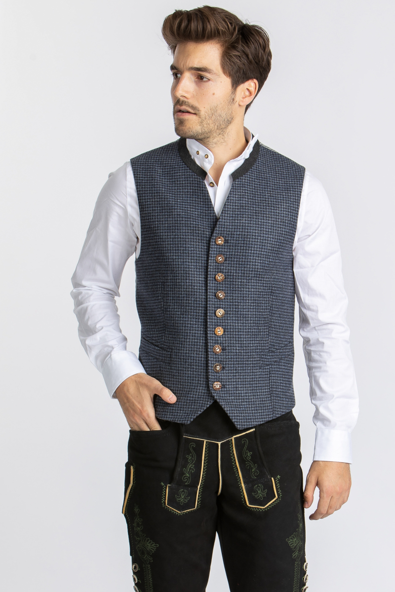 2964  Garmisch Gilet Xanten 19409-048 blau