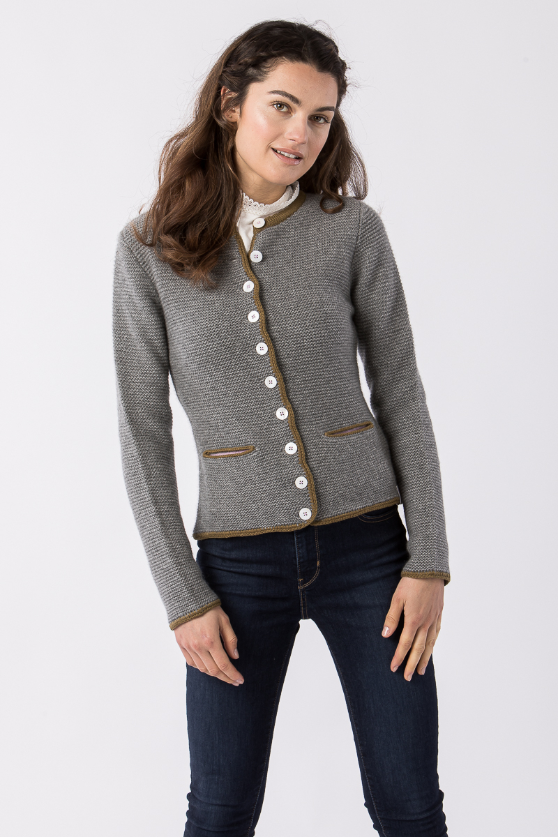 Cashmere Janker Alice grey uniform