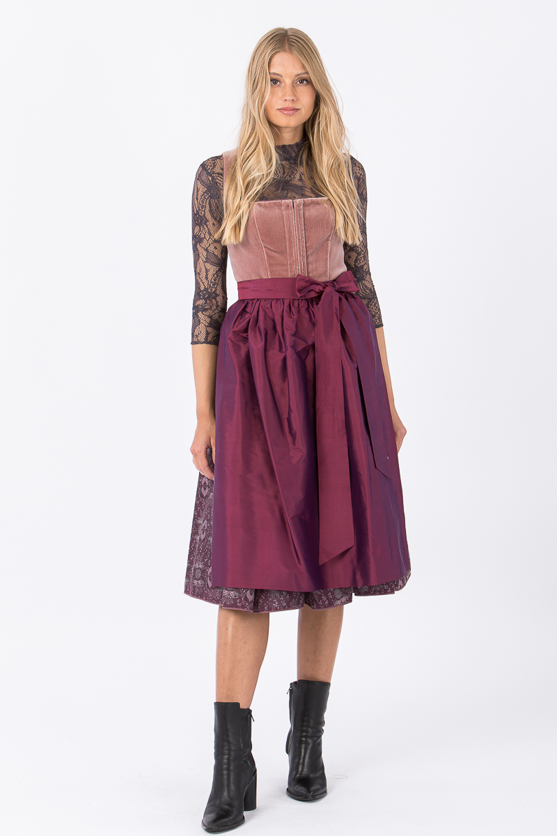 Dirndl Los Angeles mauve