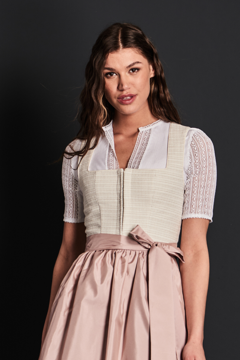 Dirndl Wanusa sand/rosé