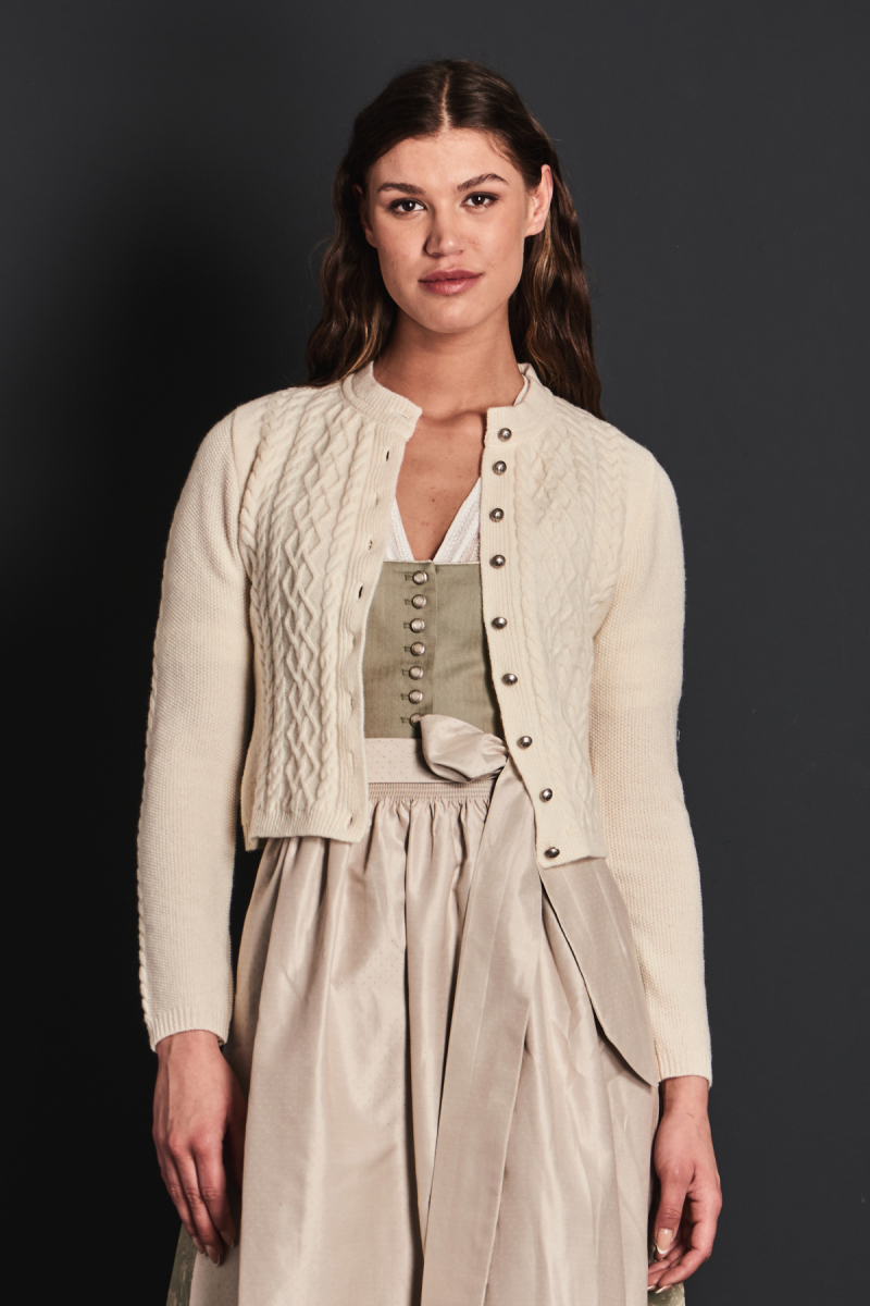 Strickjacke Alissa ivory