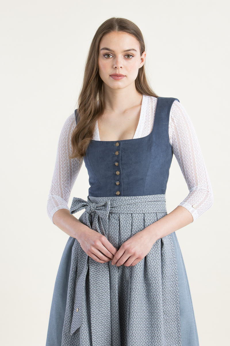 Dirndlbluse Naomi weiß