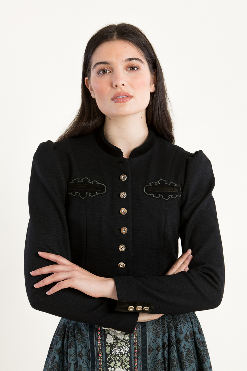 Trachtenjanker Wanda schwarz