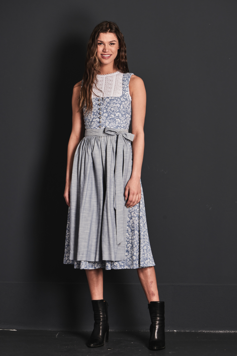 Dirndl 35311 jeansblau