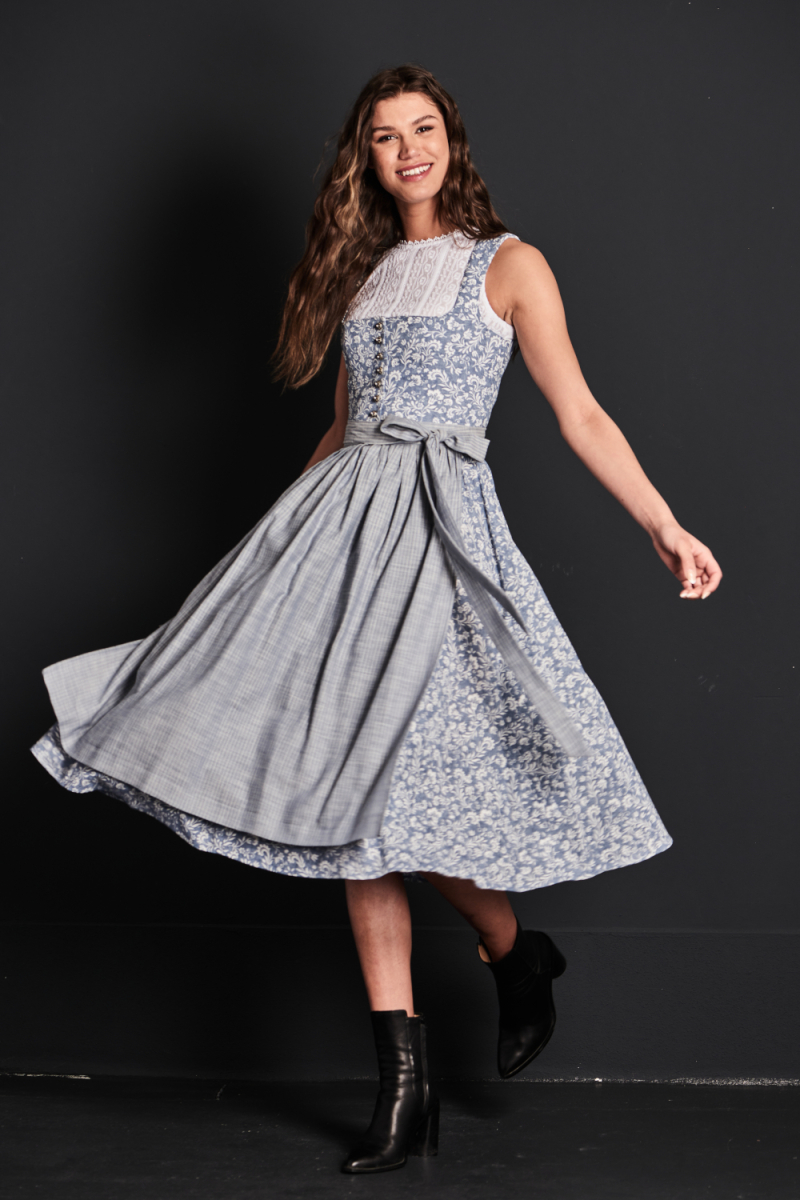 Dirndl 35311 jeansblau