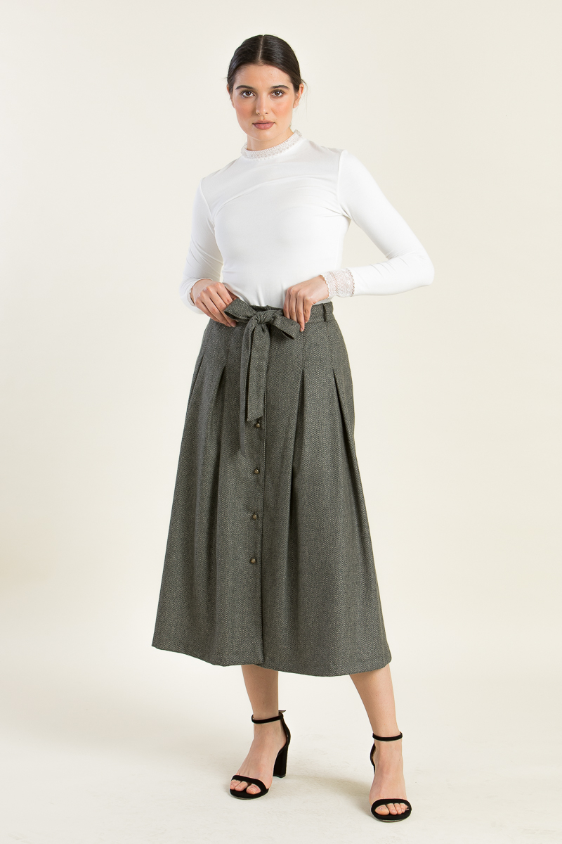 Trachtenrock 44250-7 oliv