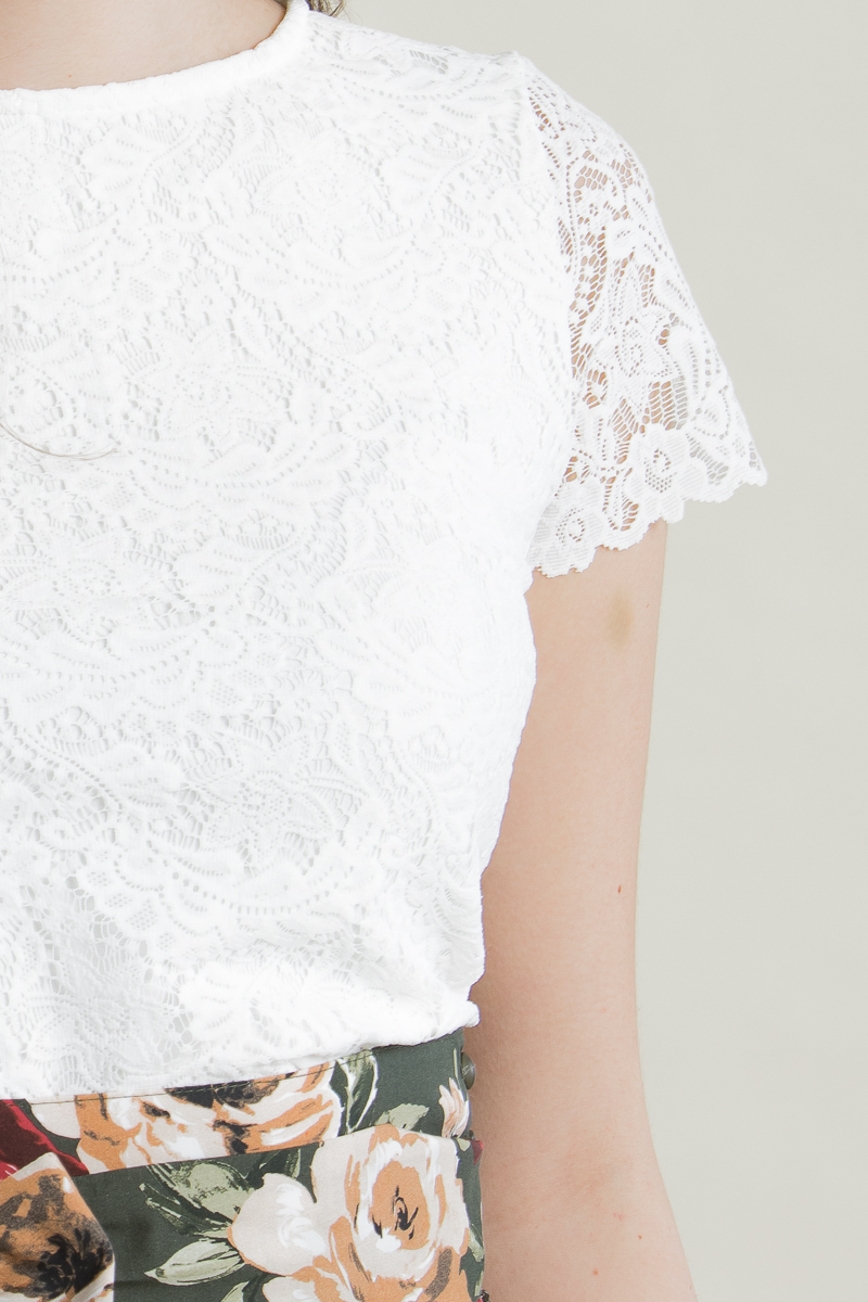 Trachtenshirt 25110-1 Kurzarm ecru