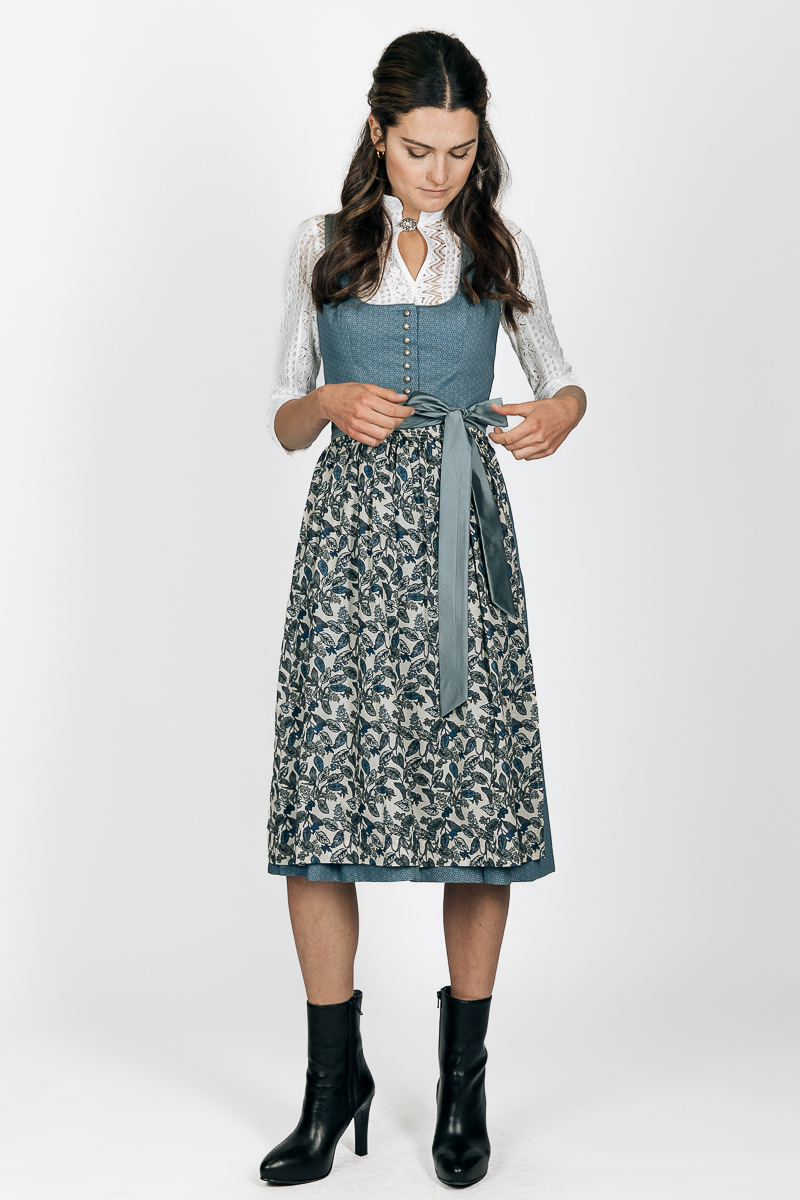 Dirndl Claudia petrol