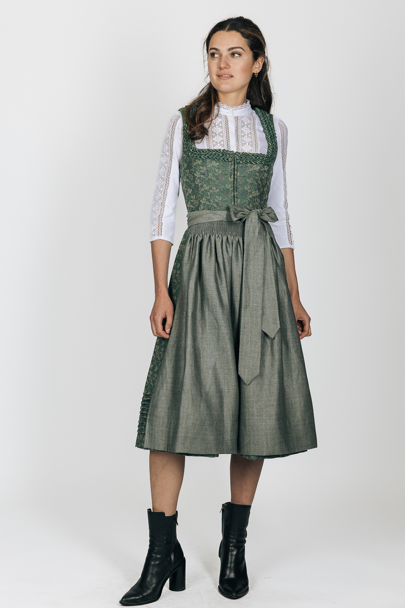 Dirndl Vreni K0588 kleegrün-stein