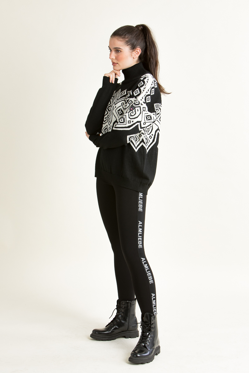 Norweger Pulli Falun schwarz 94921-F