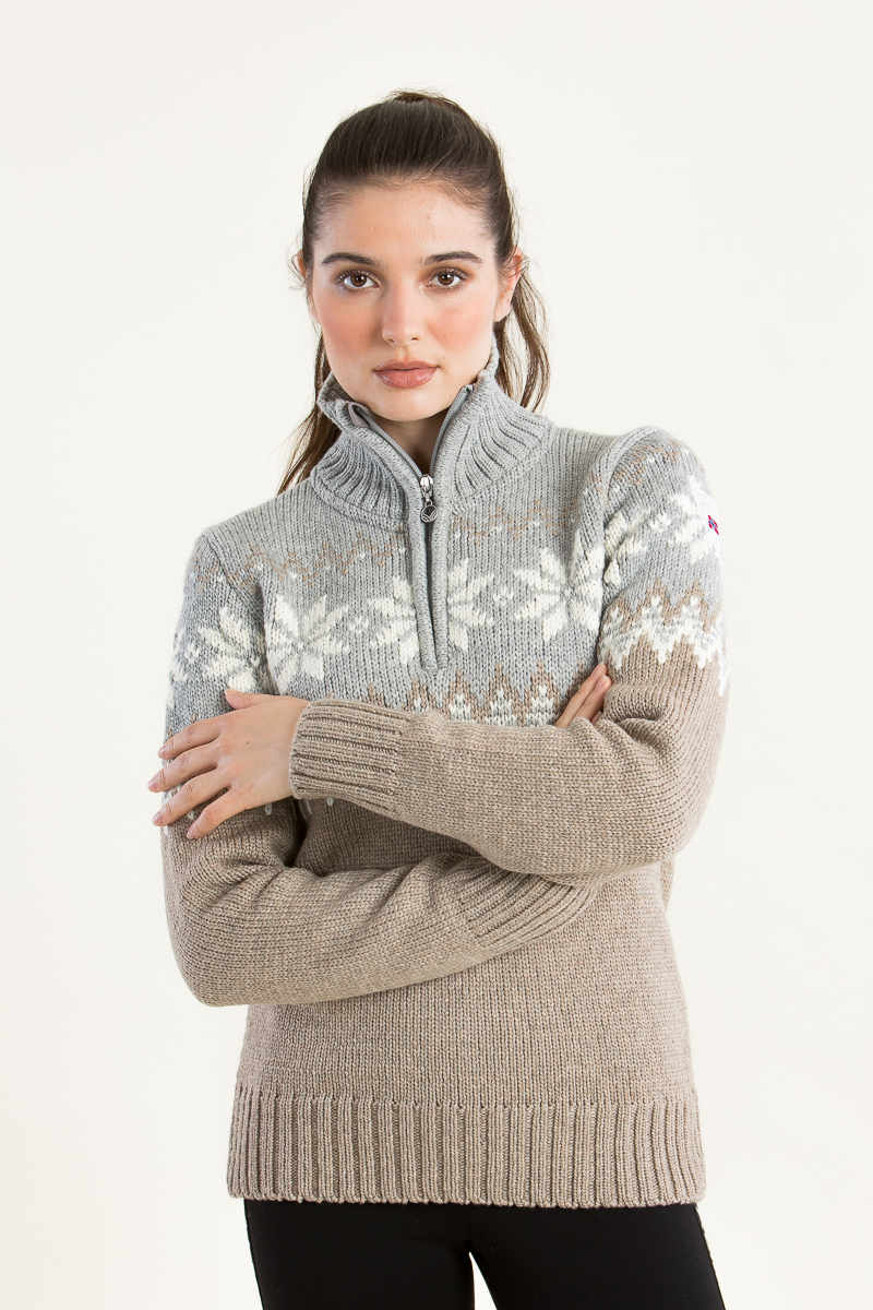 Norweger Pulli Myking Fem beige 93011-P00