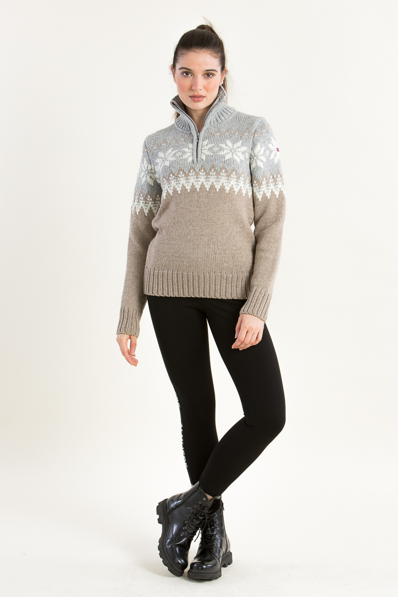 Norweger Pulli Myking Fem beige 93011-P00