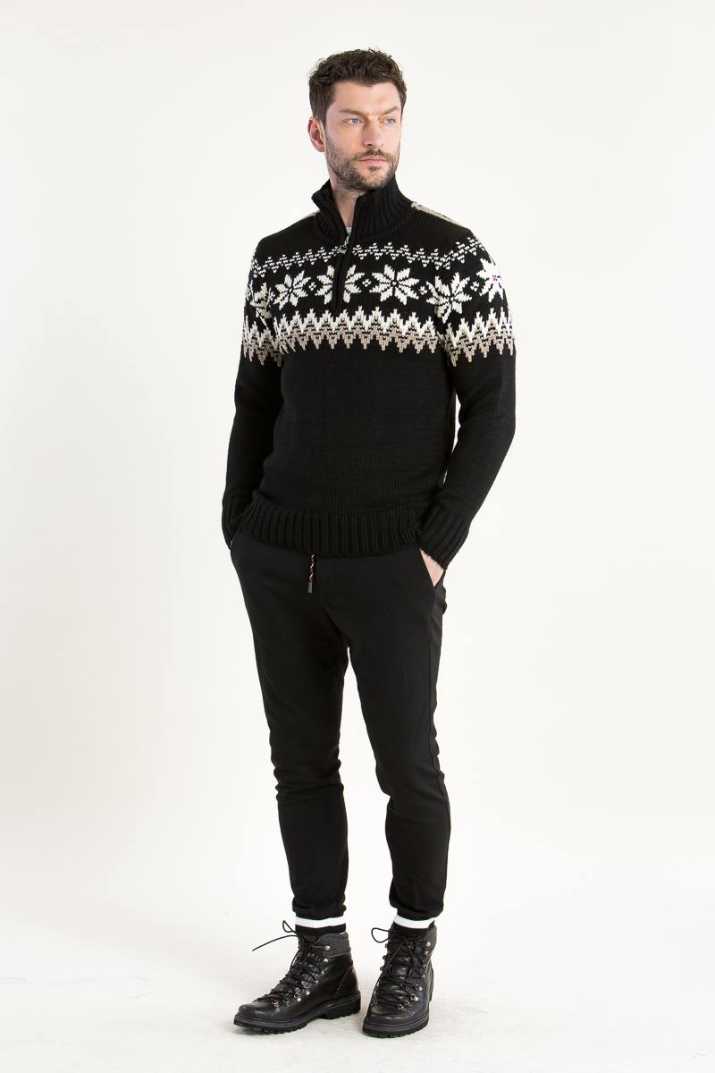 Norweger Pulli Myking Masc dunkelbraun 93141-F01