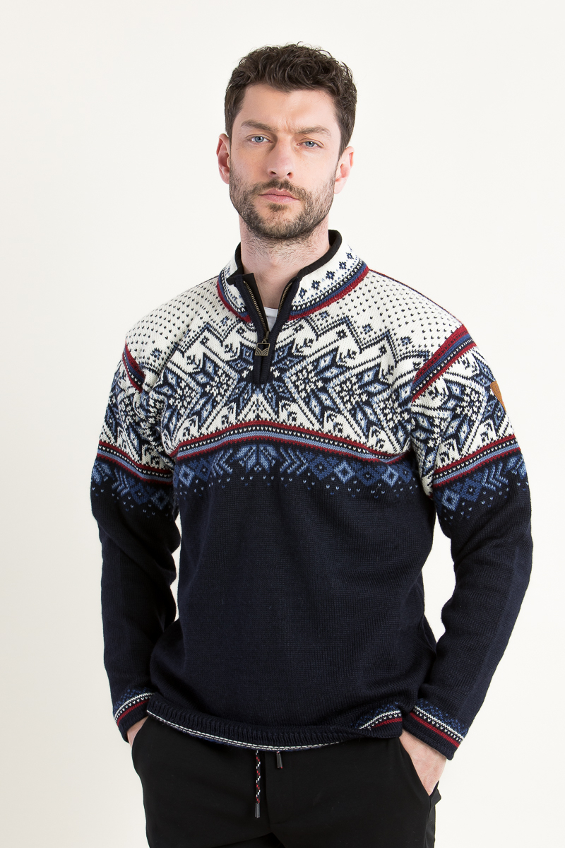 Norweger Pulli Vail Masc navy 90331-C