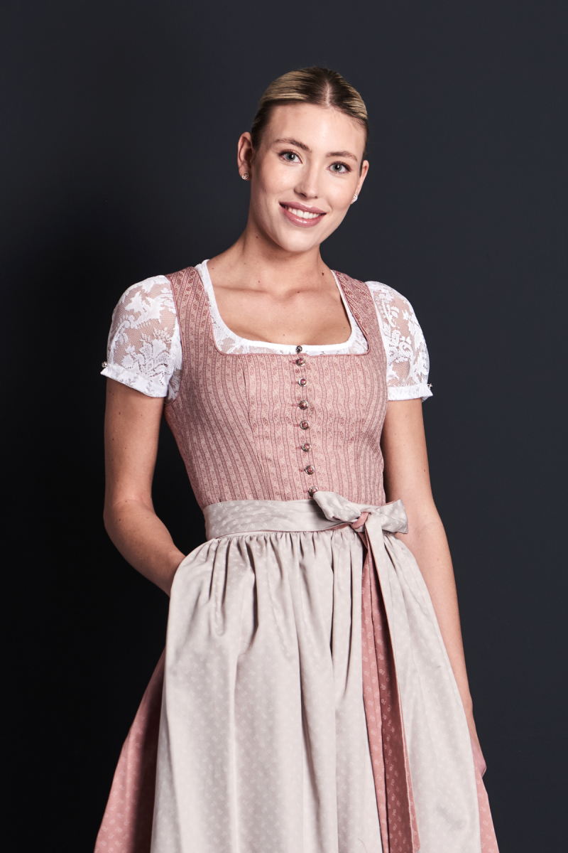 Dirndl Flora altrosa