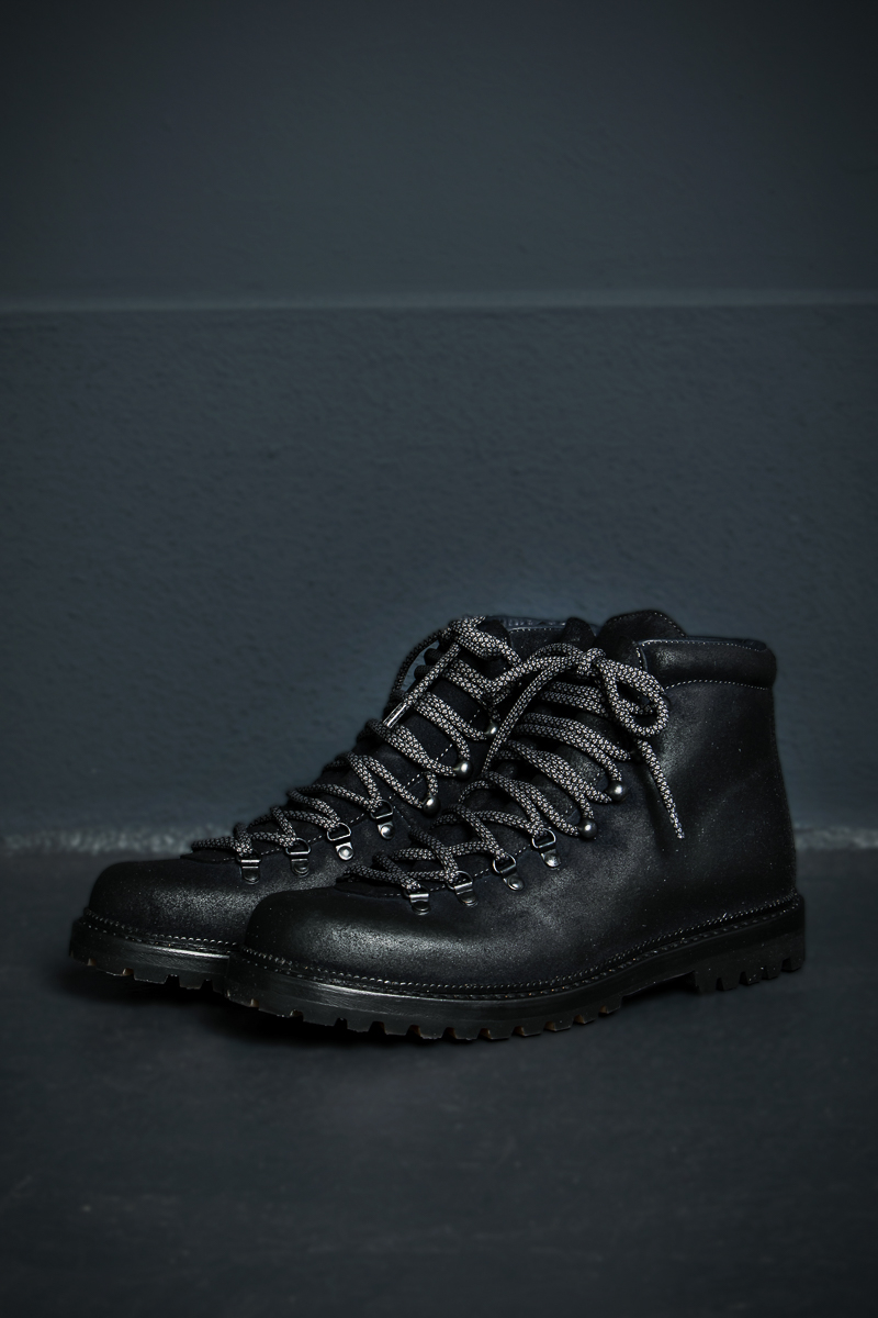 Berginspirierte Schuhe Hunting schwarz