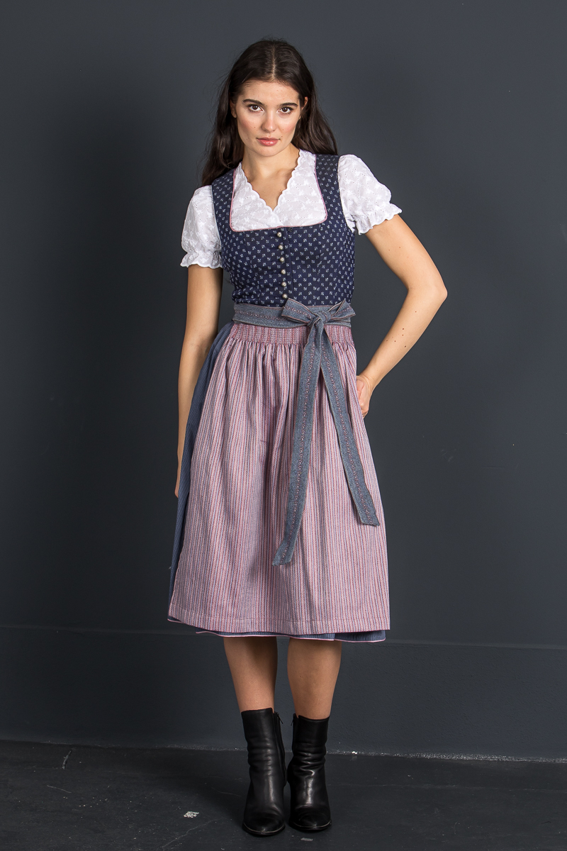 Dirndl 41878/7-4035 blau