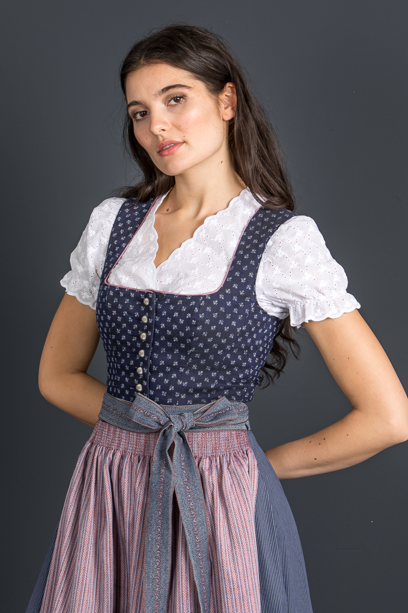 Dirndl 41878/7-4035 blau