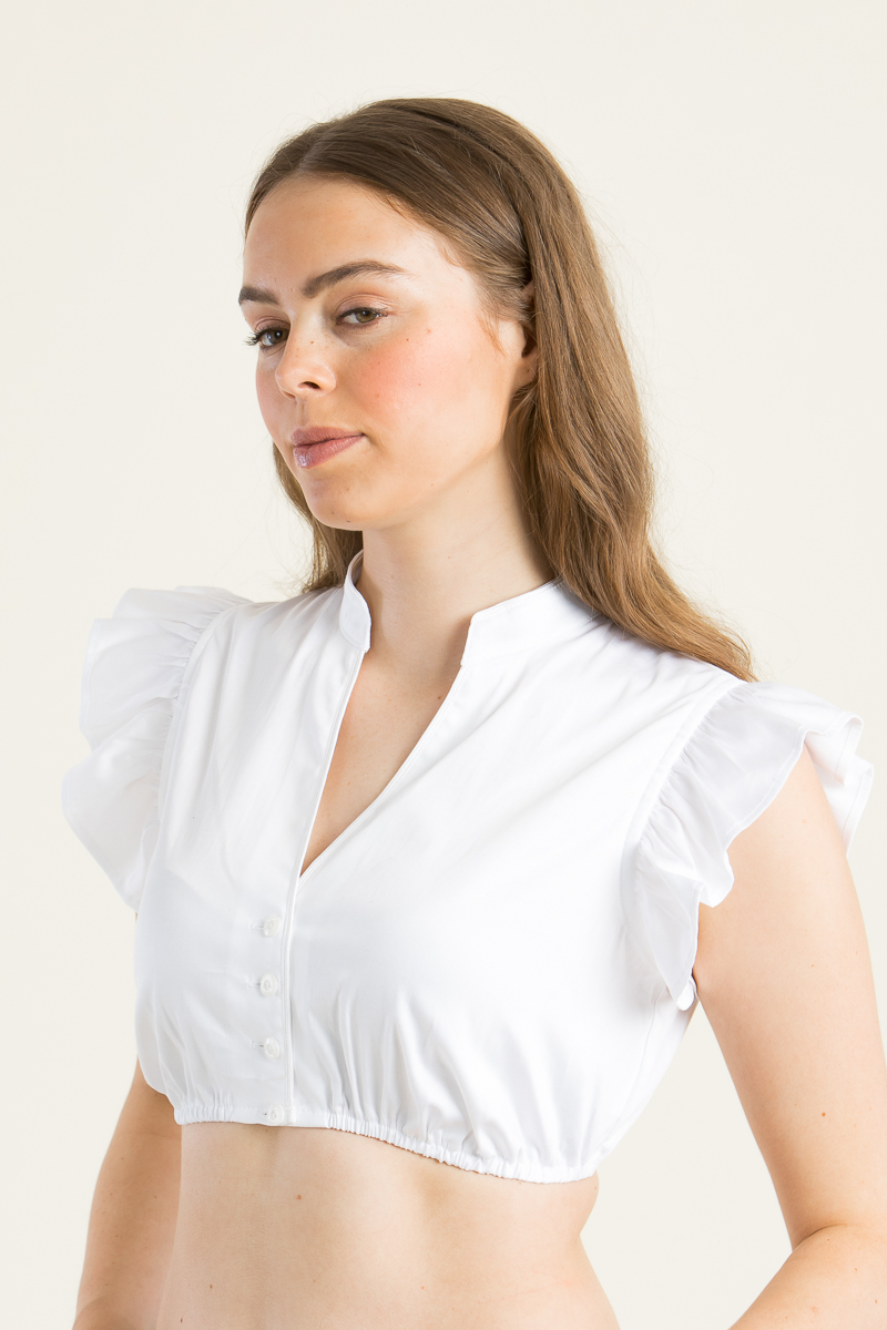 Dirndlbluse mit Flügelarm Kasandra 