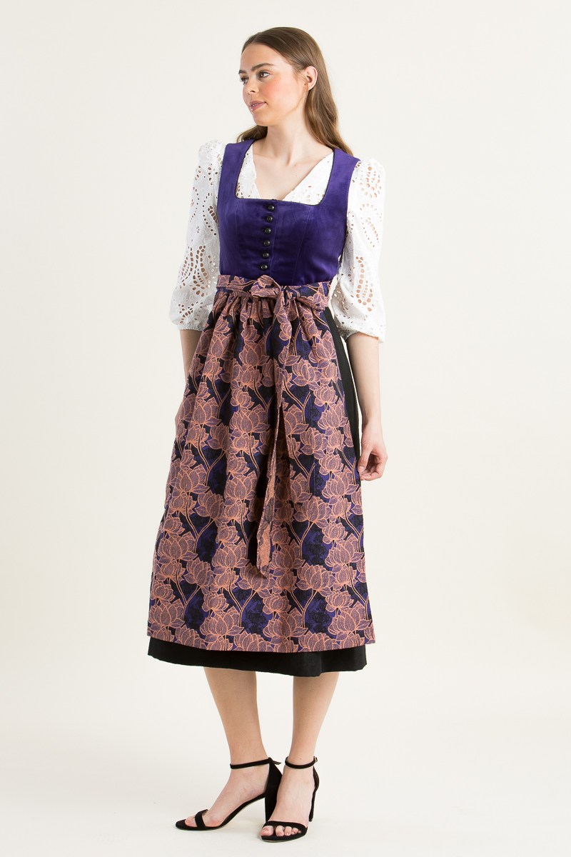 Almliebe Dirndl Wiesn Wunda lila 1