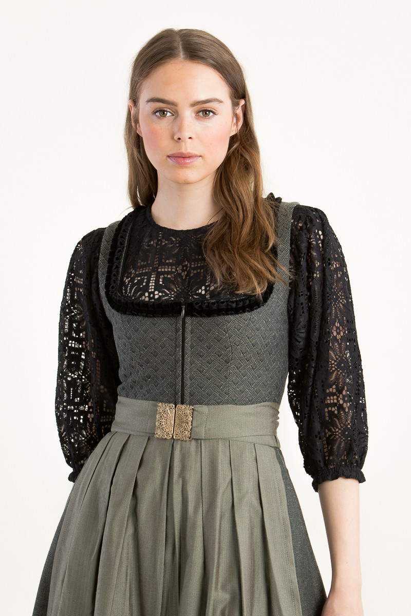 Oversized-Bluse Kinga 24837-1 schwarz