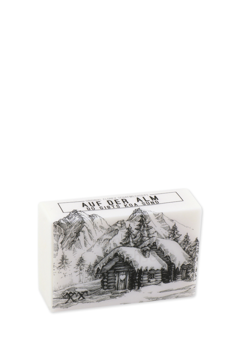 Eckige Seife Auf der Alm