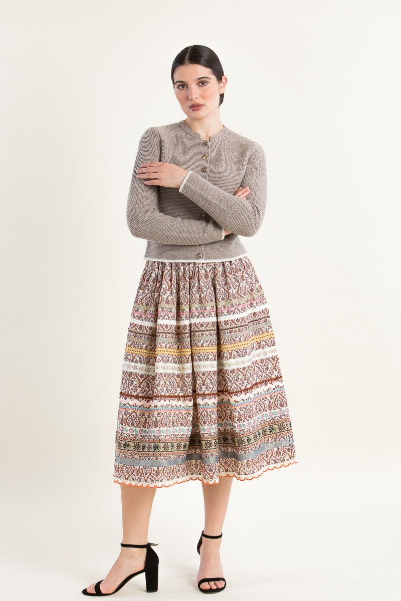 Strickjanker 7831298 taupe