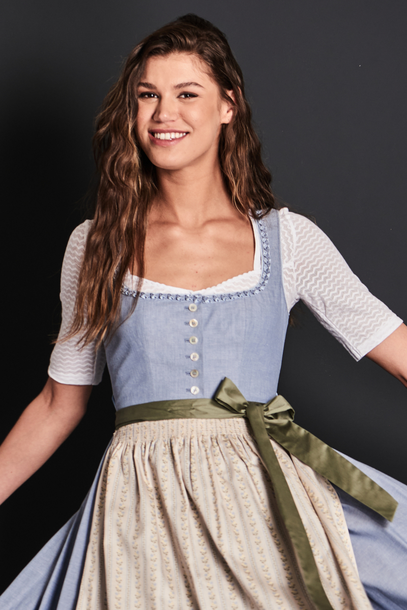 Dirndl Dorothea blau