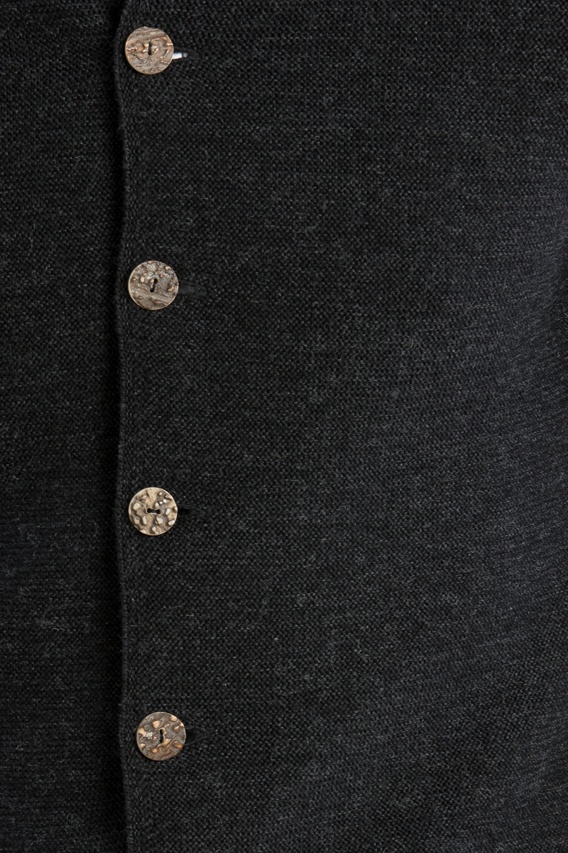 Strickjanker Aloisius A003076-985 kaviarschwarz