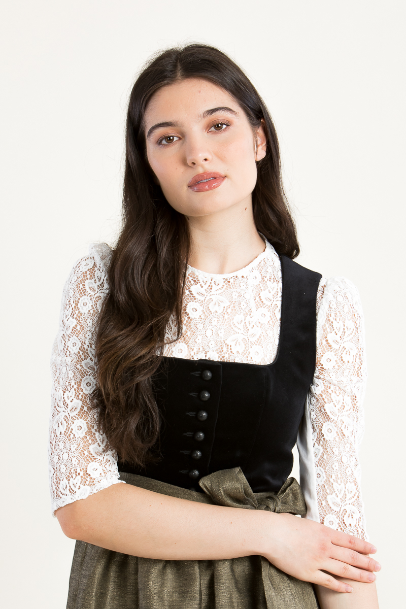 Dirndlbluse Ernesta A004544-125 eierschale