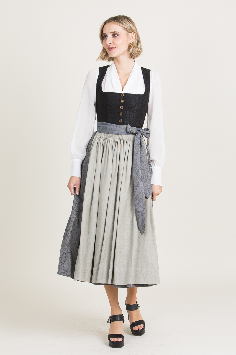 Gottseidank Dirndl Helene schwarz/chamois bei Almliebe 1.