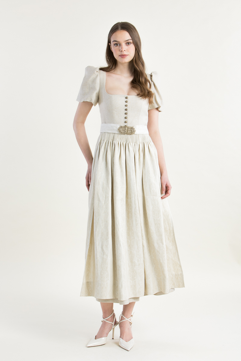 Dirndl Laura mit Puffarm K0962-175-133 offwhite