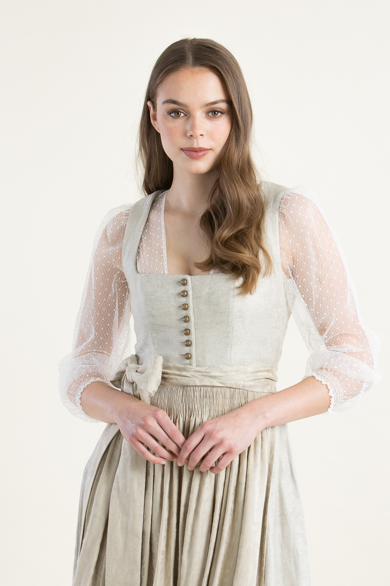Dirndlbluse Nela mit 7/8 Arm A004987-100 
