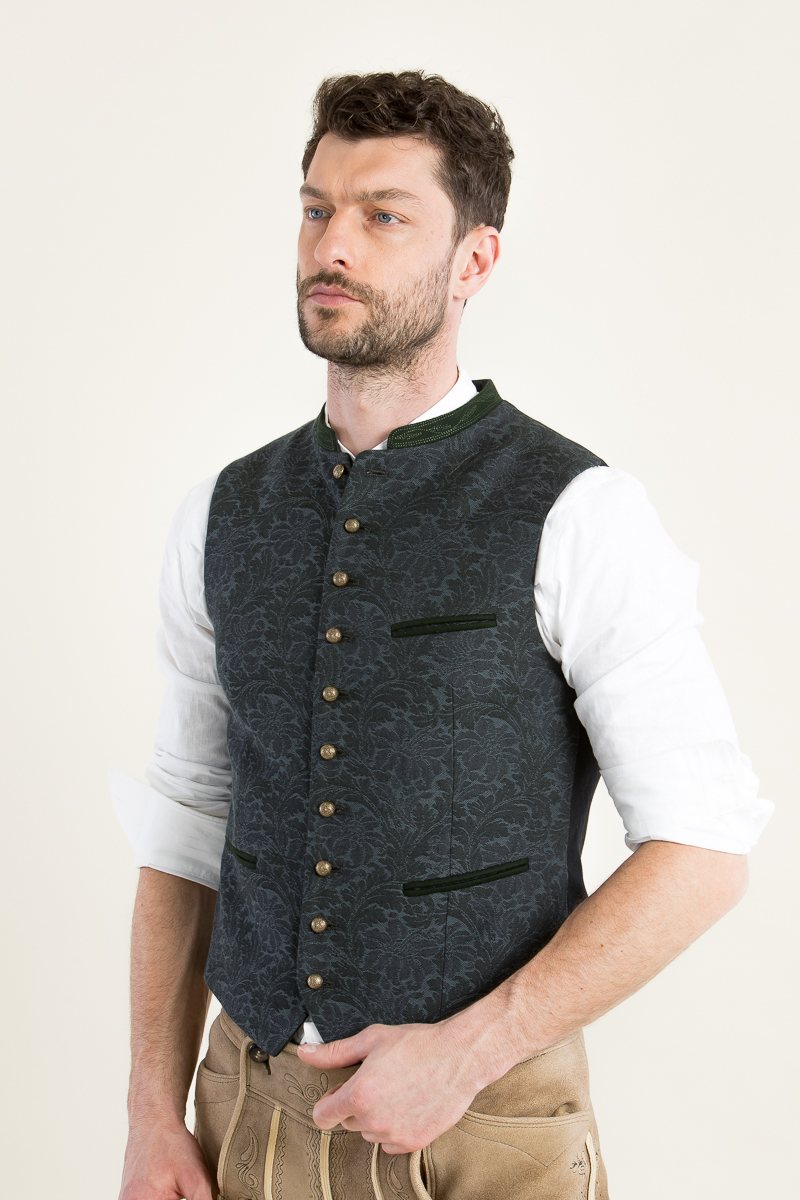 Trachtenweste Konstantin A004646-607 nachtblau
