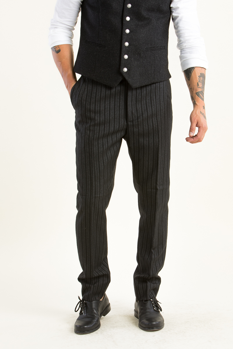 Trachtenhose Veith A002005-985 kaviarschwarz
