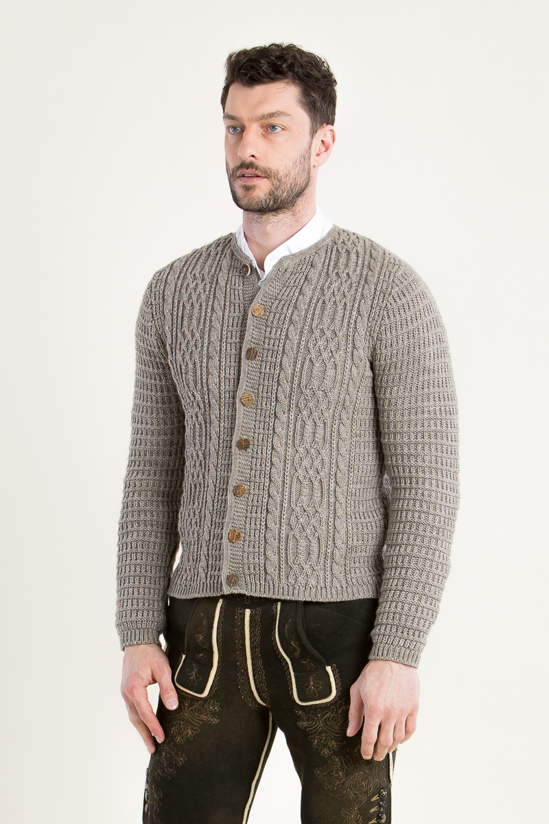 Strickjanker Anton A003097-812 birke