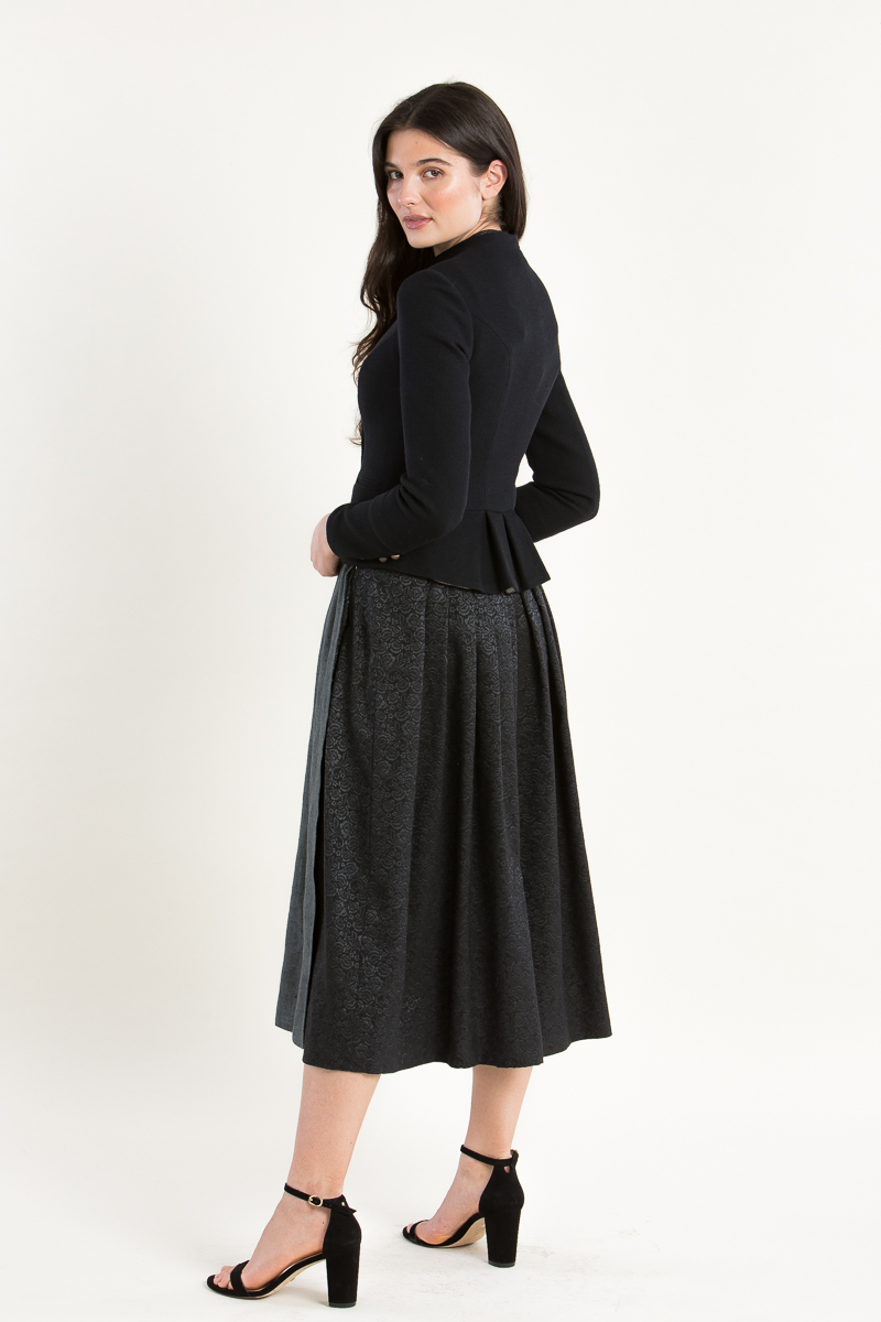 Trachtenjanker Barbara A003853-605 schwarzblau
