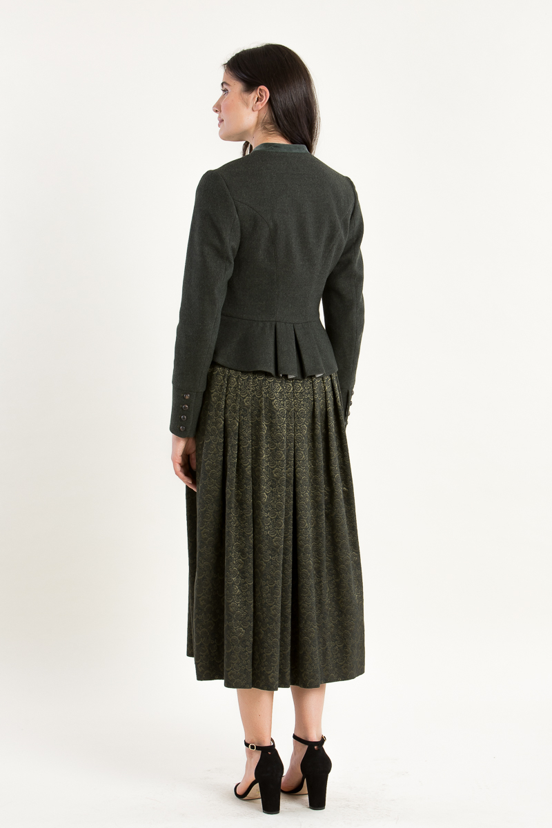 Trachtenjanker Barbara A004774-732 jagdgrün
