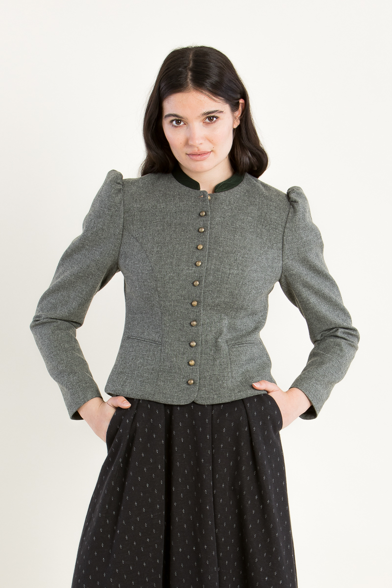Trachtenjanker Belinda A004459 911 antikgrau