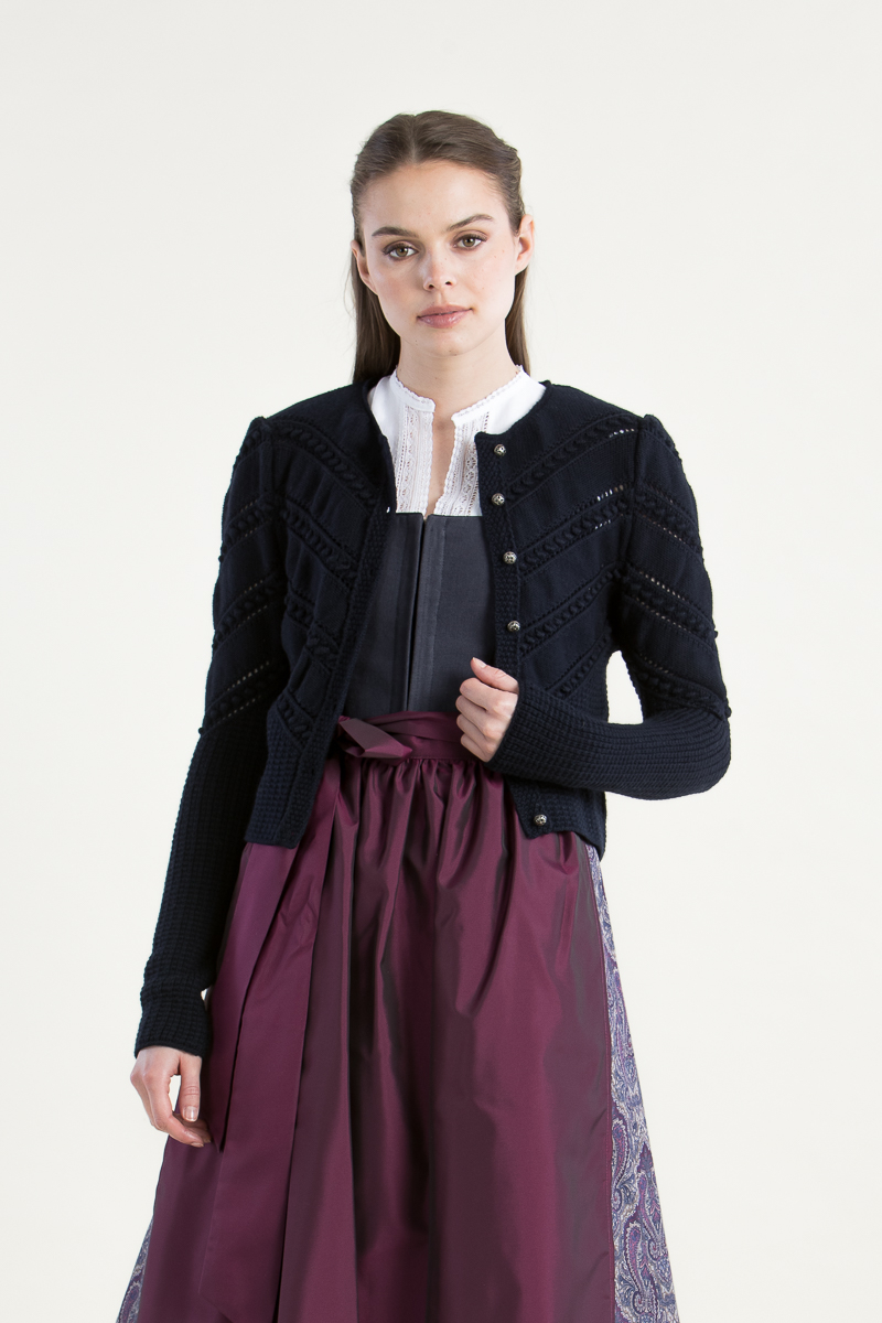 Strickjanker Ophelia marine