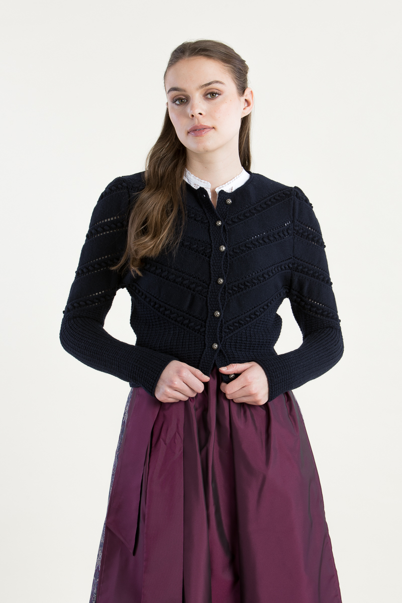 Strickjanker Ophelia marine