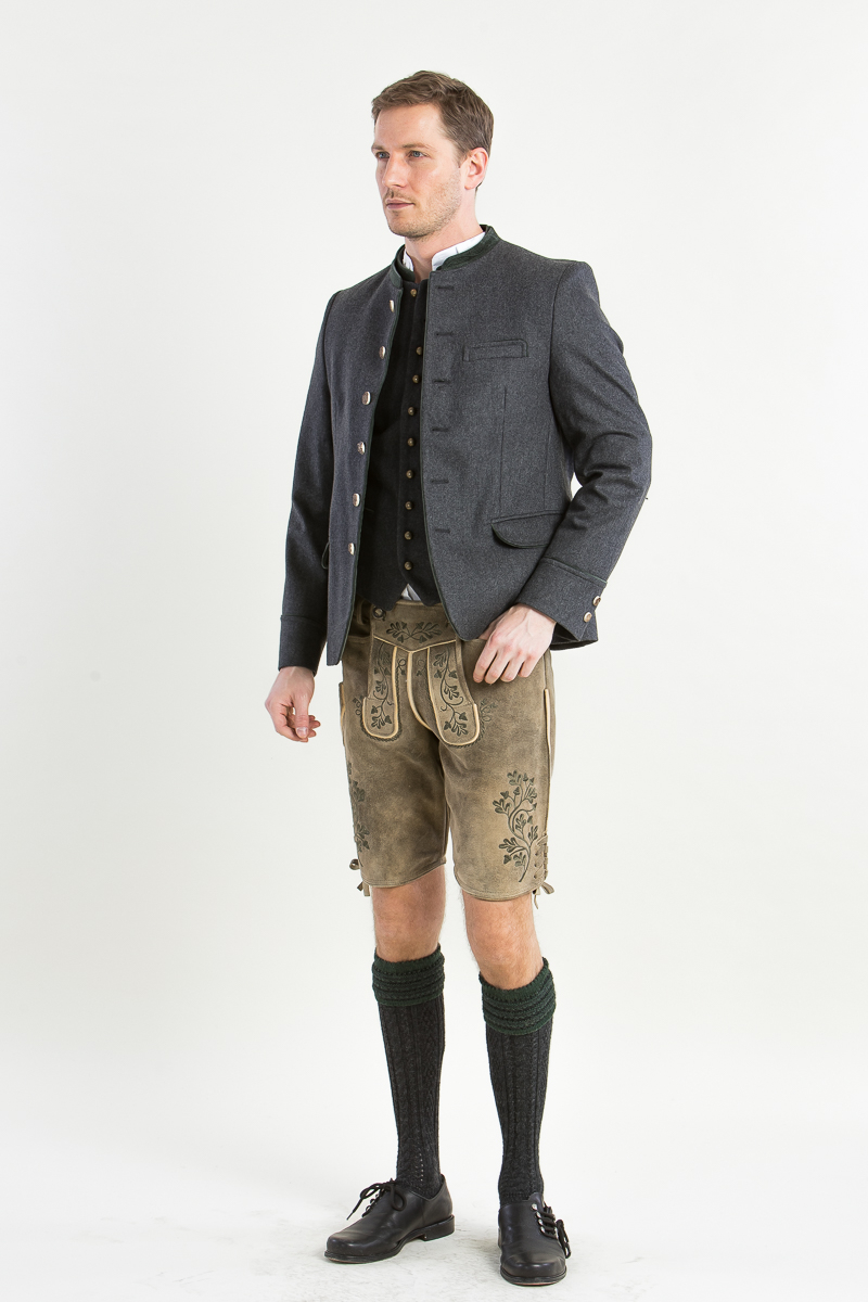 Trachtenjanker Helmut A004863-960 anthrazit
