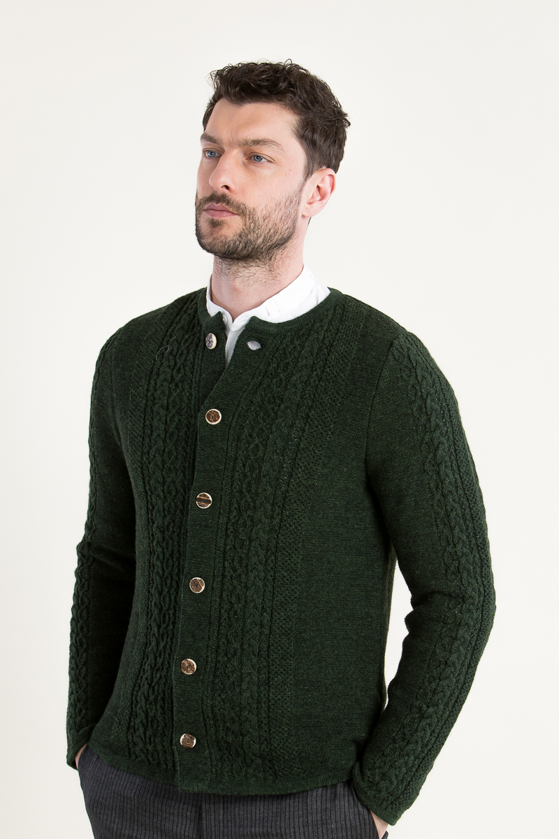 Strickjanker j-121 grün