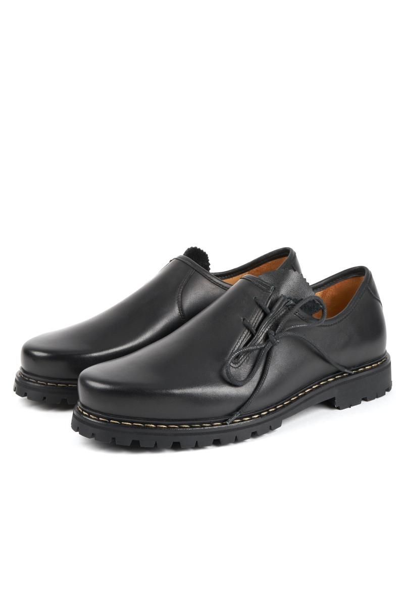 Trachtenschuhe 6728 Rindbox schwarz
