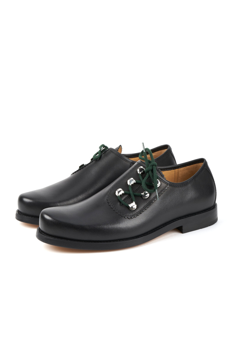 Haferlschuhe 6021 Softy schwarz