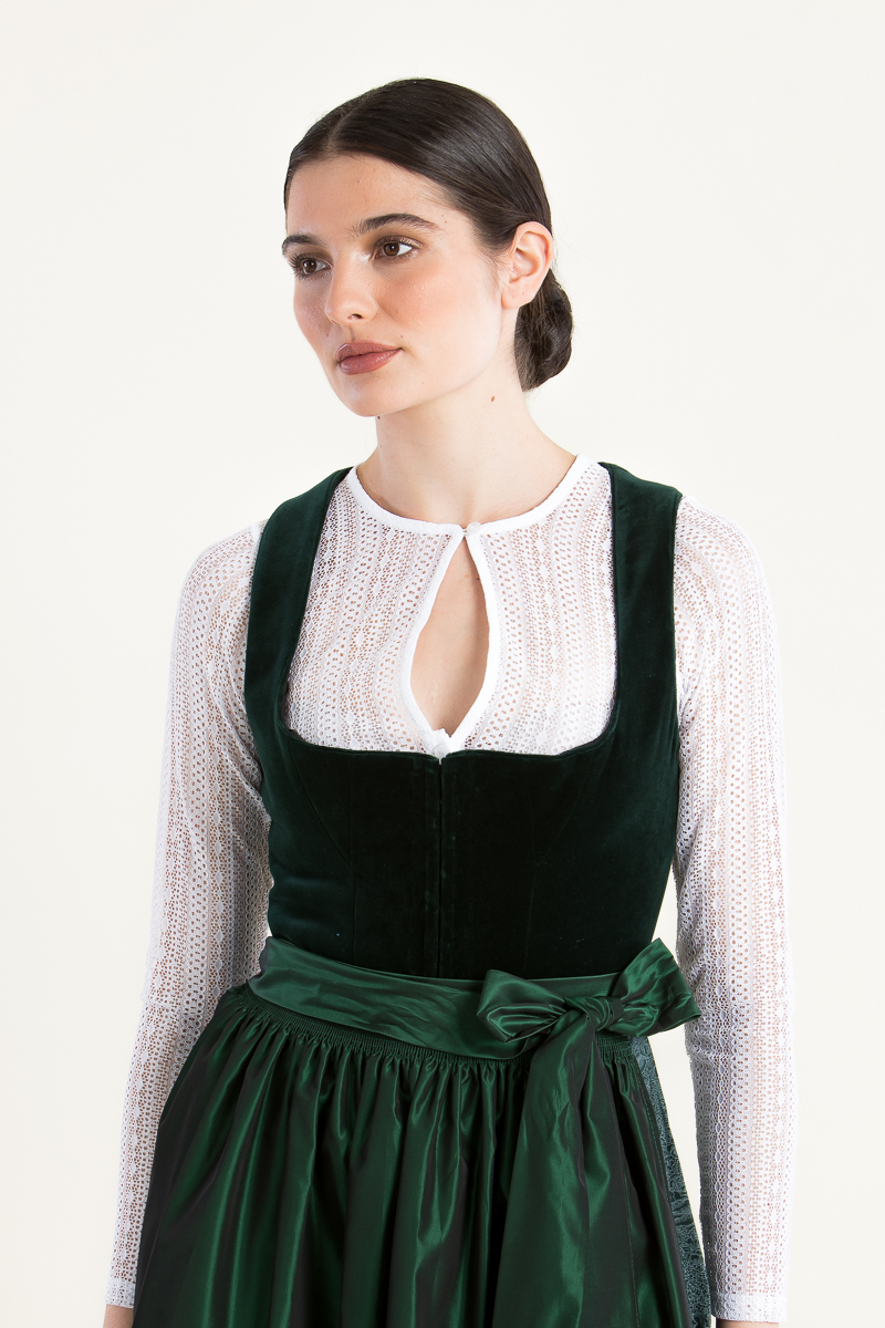 Dirndlbluse Dunja 2970-00 weiss