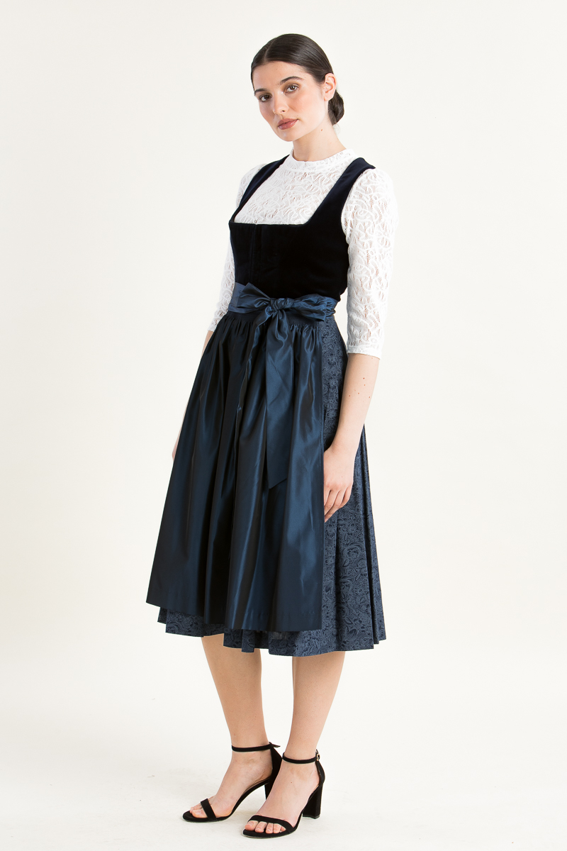 Samtdirndl Wiessee 2019-44 blau