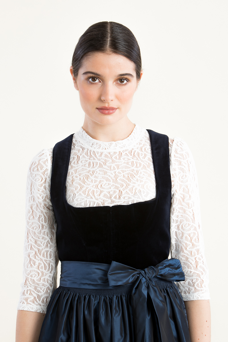 Samtdirndl Wiessee 2019-44 blau