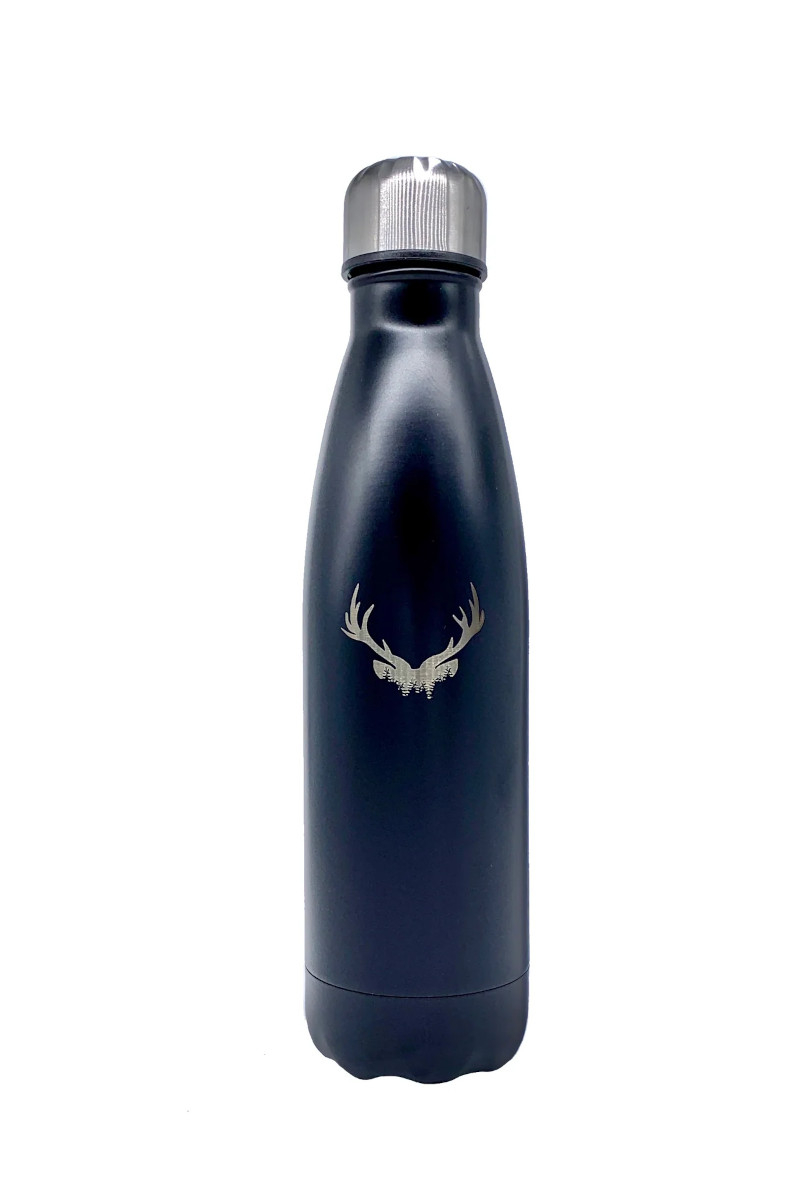 Edelstahl Thermoskanne Black Deer