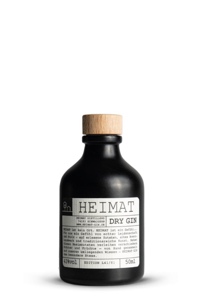 Heimat Gin Flasche Miniatur
